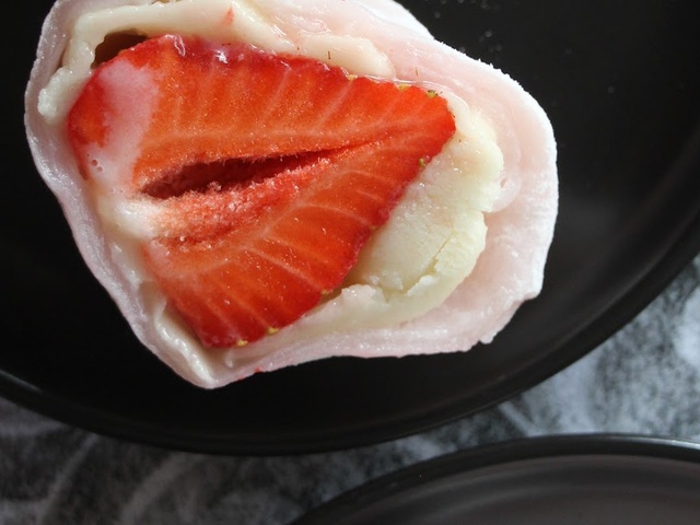 Recette Mochi glacé fraise - Blog de