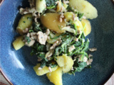 Poêlée complète au veau, pommes de terre et épinards — simple, savoureuse et prête en 30 minutes