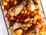 Poulet à l’ananas, patate douce & poivron rouge : un plat exotique et réconfortant