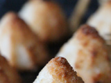 Rochers à la noix de coco fantômes pour Halloween