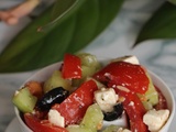 Salade grecque simple et rapide