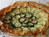 Tarte feuilletée aux courgettes et au fromage frais : fraîcheur et simplicité pour vos repas d’été
