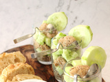 Verrines de Rillette de Thon Citron Thym accompagnée de concombre : une recette fraîcheur pour l’été