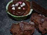 Muffin fondant mascarpone chocolat
