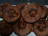 Muffins au chocolat et noix pecan