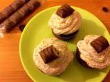 Cupcakes aux Kinder Bueno et au nutella