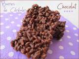 Barres de Céréales au Chocolat