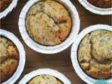 Muffins au citron et aux graines de pavot