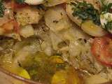 Bacalhau com batatas ao forno  » Morue & pommes de terre au four » | Fourchettes & papilles en joie