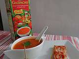 Gazpacho Alvalle et ses petites mises en bouche