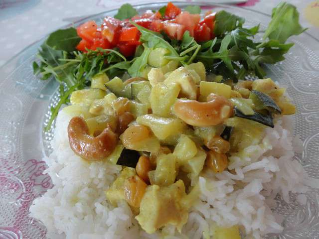 Poulet Lait De Coco Noix De Cajou