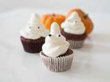 Chocolat muffin ghost / Muffins fantômes au chocolat