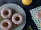 Donuts au citron au four