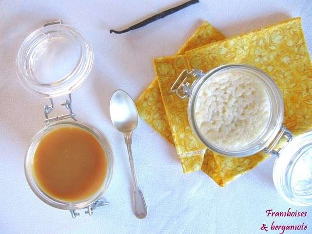 Poires en cage, sauce caramel au beurre salé pour 4 personnes