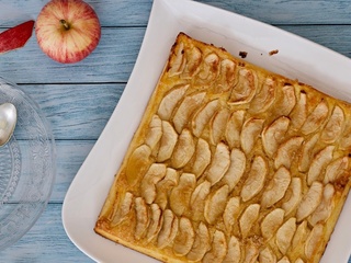 Tarte pommes et brousse