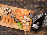Champagne, Sushis et Makis