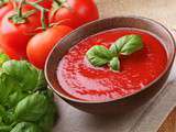 Gaspacho tomates concombre