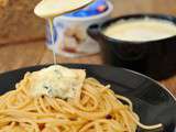 Spaghetti au Bresse bleu