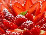 Tarte aux fraises Ciflorette Label Rouge