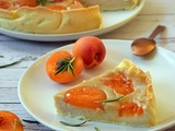 Flan pâtissier aux abricots (végétalien, vegan)