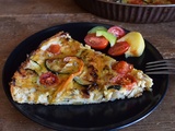 Omelette provençale (végétalien, vegan)