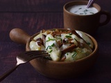 Quenelle de pommes de terre alsacienne (végétalien, vegan)