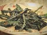 Chips de chou kale noir de Toscane
