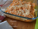 Gratin de risotto à la tomate