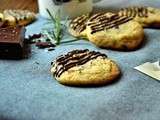 Cookies Chocolat Romarin et Fleur de Sel, Moelleux