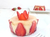 Fraisier sans lactose