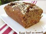Lazy loaf au muesli, et fruits séchés