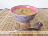 Soupe carottes panais cumin