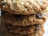 Cookies aux flocons d'avoine et pépites de chocolat