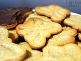 Biscuits sablés chocolatés, inspi’ Dinosaurus® / Shortbread cookies with chocolate, Dinosaurus® like