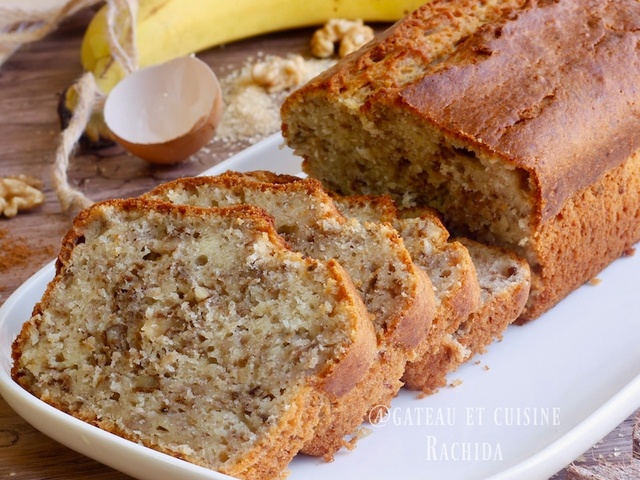 Recettes De Banana Bread De Gâteau Et Cuisine Rachida