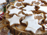 Biscuits étoiles aux amandes ,orange et citron confit(sans gluten)