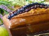 Cake aux myrtilles et citron de Cédric Pernot