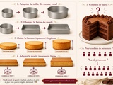 Calculer le nombre de parts d’un gâteau et choisir la bonne taille de moule