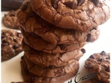 Cookies brownies au chocolat hyper fondants
