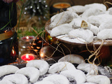 Kipferl aux noisettes , biscuits fondants (bredele de Noël)