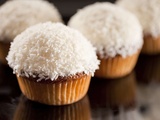 S cupcakes à la noix de coco (avec ou sans rhum)