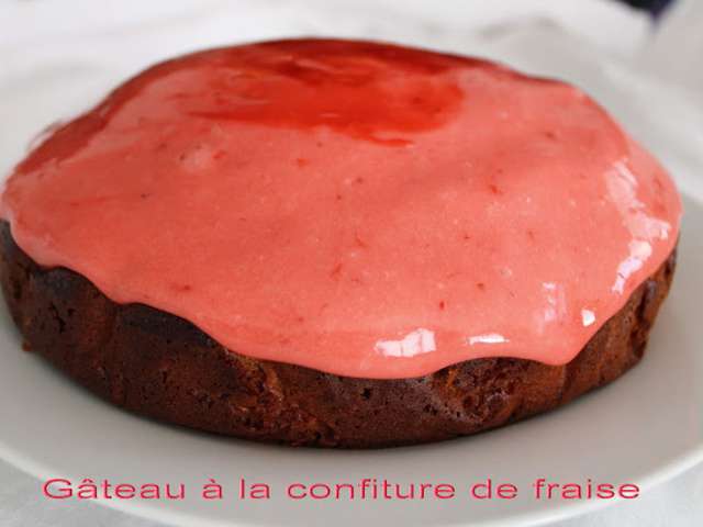 Recettes de Gâteau à la Confiture et Fraises