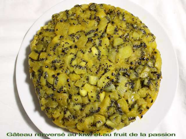 Recettes de Fruit de la passion de Gateau Gaga