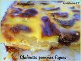 Clafoutis pommes figues