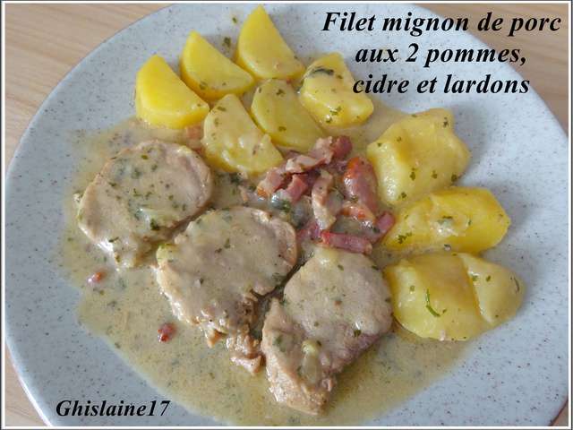 Recettes De Cidre Et Filet Mignon De Porc