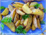 Potatoes à l'huile d'olive, paprika, thym, romarin