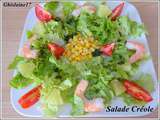Salade Créole (crevette, ananas, coco)