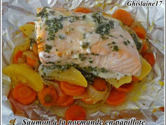 Recettes de Saumon et Papillotes - 2