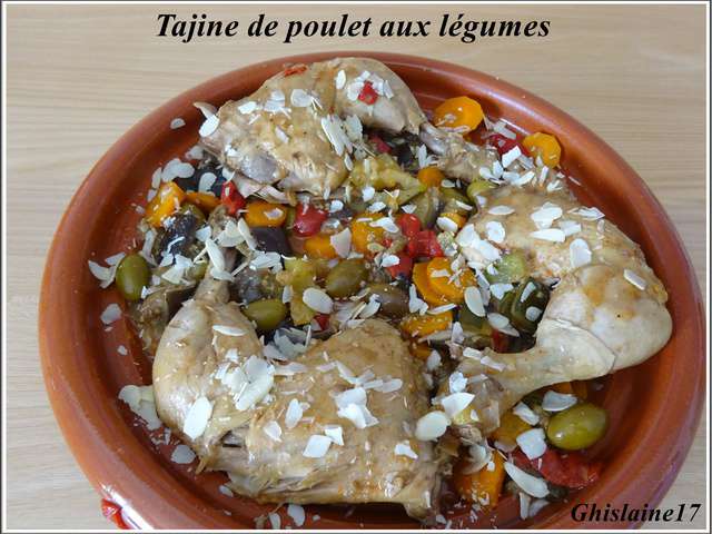 Recettes de Poulet aux légumes de Ghislaine Cuisine
