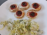 Blinis façon pizzette au combi ninja